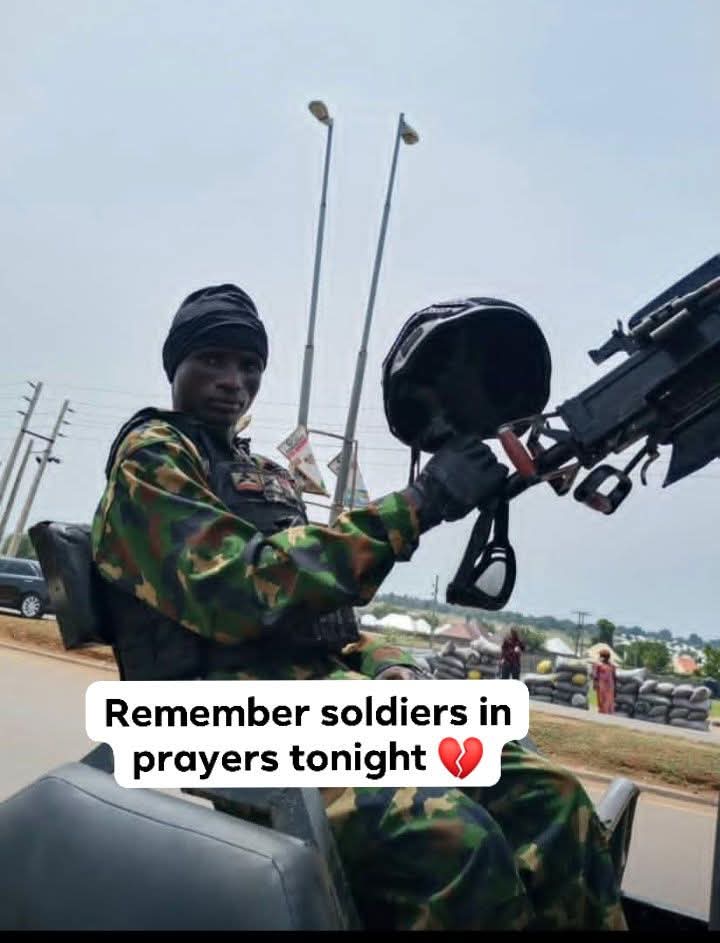 Pressman2040's tweet image. Even when it feels like nothing is changing…don’t stop praying. 🤲🪖

🇳🇬🇳🇬Nigeria will Prevail🇳🇬🇳🇬🇳🇬
#military 
#frontlineheroes 
#prayer