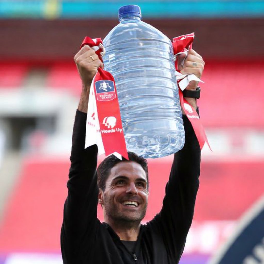 Arteta at it again #arsenal