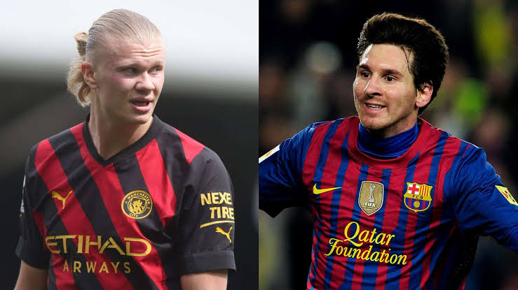 🎙️🇳🇴 Haaland, em 2023:

"Eu tento me comparar com o Cristiano Ronaldo, porque o Messi é incomparável."