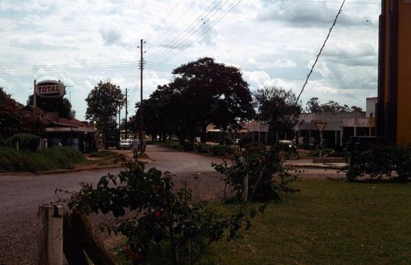 A street in Kakamega in 1972.
