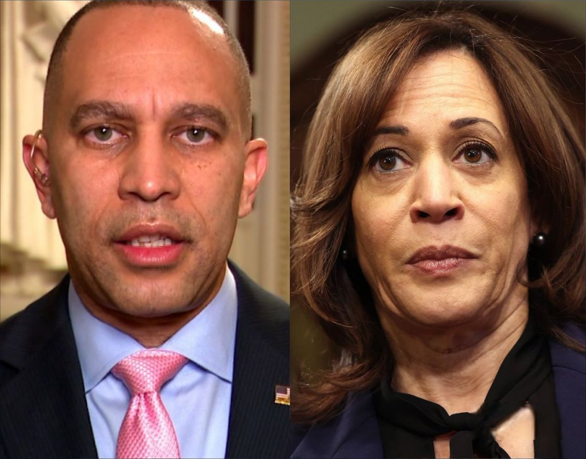 UnmaskTheSys's tweet photo. 🚨CAUGHT FUCKING ON THE CAMPAIGN TRAIL — HAKEEM JEFFRIES & KAMALA HARRIS JUST GOT BUSTED IN A FILTHY EXTRAMARITAL AFFAIR SCANDAL THAT’S ABOUT TO EXPLODE!

Look at these two sleazy, power-hungry Democrats staring straight into your soul like they’ve been caught with their pants down… because they have.

A DC watchdog group just dropped the nuclear bomb: Hakeem Jeffries and Kamala Harris were banging each other raw in a secret New York hotel room while their spouses were out campaigning elsewhere.

One night on the trail, these two married phonies found themselves “intimately together” — and now there’s VIDEO proof so damning it’ll ruin both their crooked asses.

The group says if these lying cheats don’t come clean immediately, they’re releasing the tape that shows exactly what went down between the House Minority Leader and the failed presidential candidate.

This isn’t just hypocrisy — this is straight-up adultery at the highest level of the Democrat Party while they lecture the rest of us about “morality.”

Kamala’s marriage is already a joke and now Hakeem’s wife gets to watch her husband rail the cackling VP on camera?

The elite are crumbling in real time.

SHARE THIS BEFORE THE FAKE NEWS AND DEMOCRAT COVER-UP MACHINE KILLS THE STORY — AMERICA NEEDS TO SEE THESE TWO CHEATING BASTARDS EXPOSED RIGHT FUCKING NOW!

Follow @UnmaskTheSys for more drops.