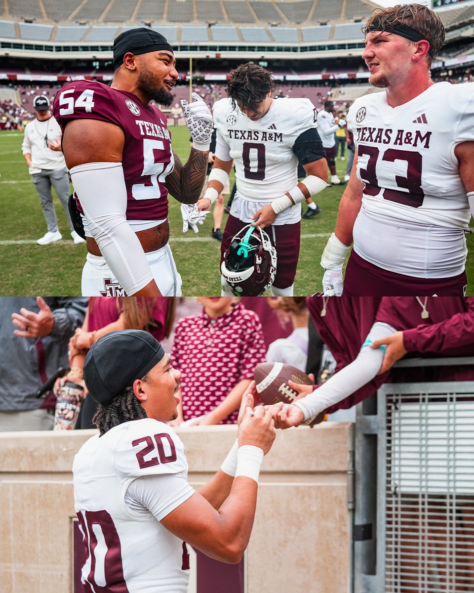 Texas A&M Football tweet media