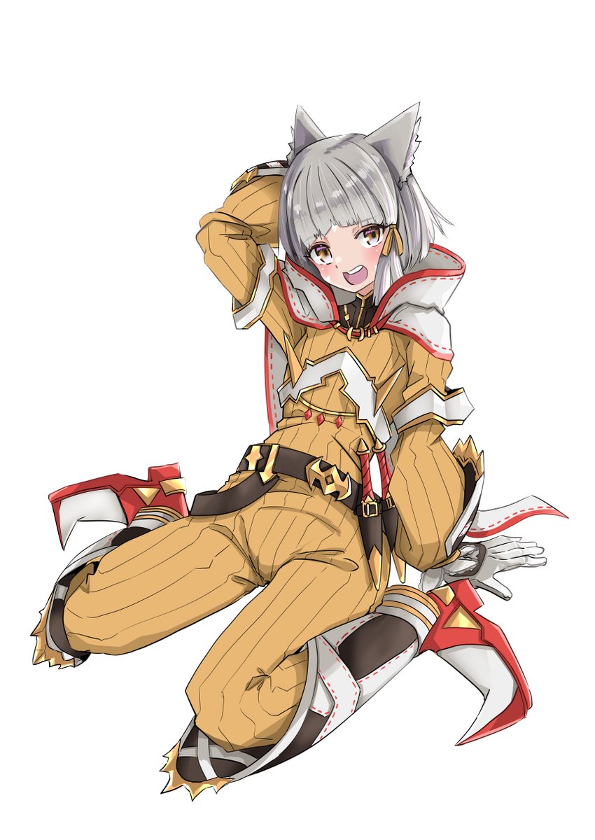 再掲です。こけたニアちゃん。
#Xenoblade2 #ゼノブレイド２