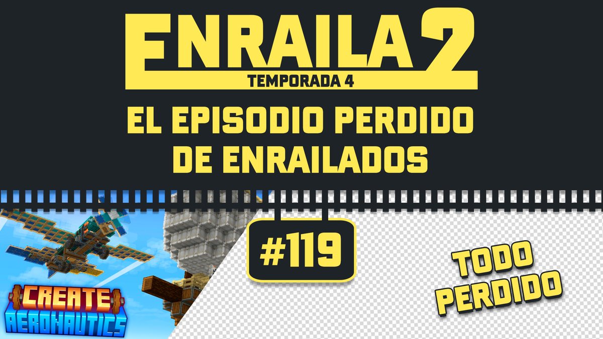 CrossFace22's tweet photo. ¡Nuevo episodio de Enrailados Podcast! ✨

El episodio perdido de Enrailados.
En este episodio sufrimos un accidente inolvidable.

Hablamos de Minecraft 26.2, Create Aeronautics y más :)

Disponible en YouTube, Spotify y más plataformas de podcast. https://t.co/UnRmZGli5A