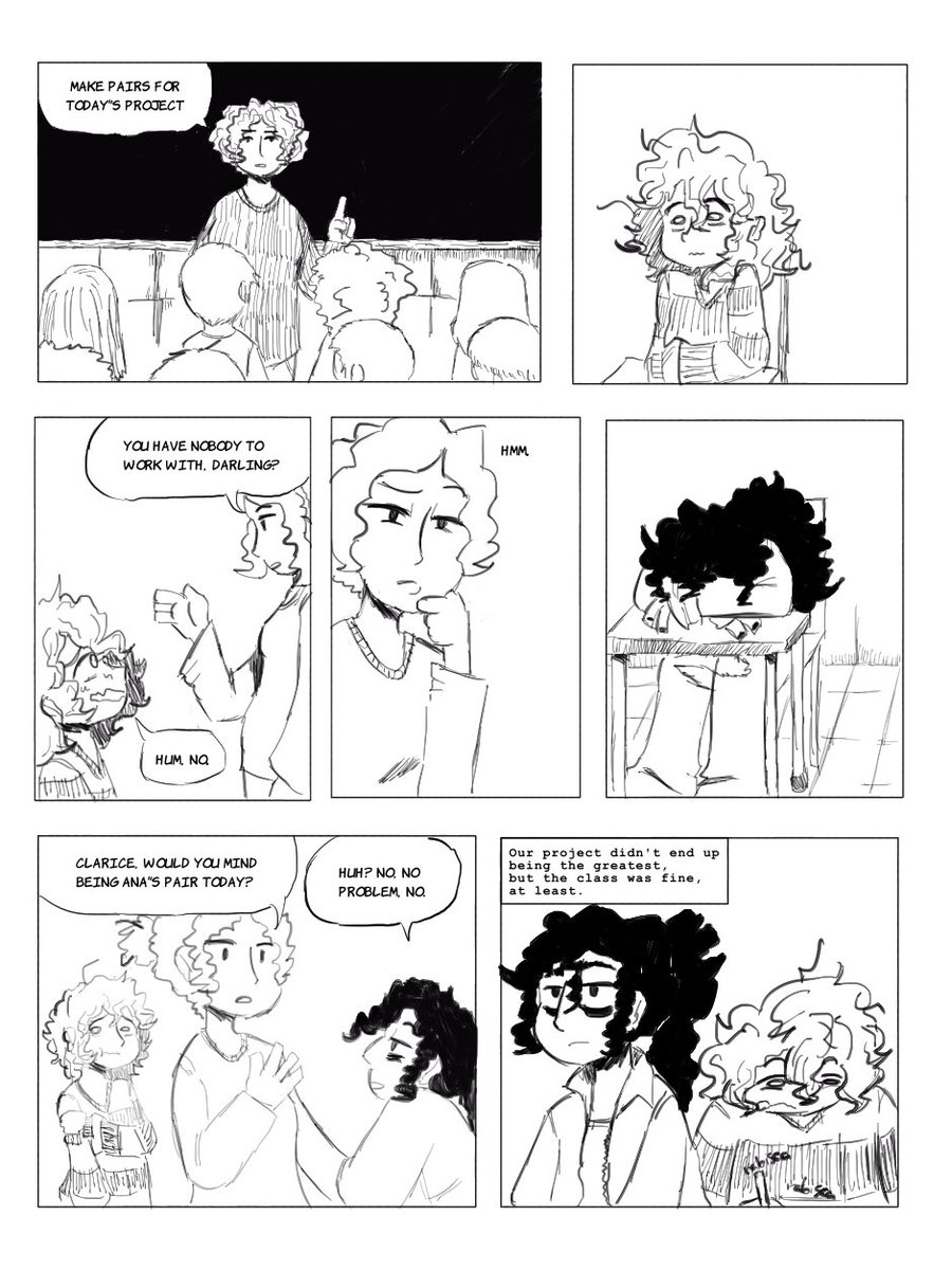 Princess_zeenie's tweet image. I saw an angel - Pages (5-8)

#oc #comic
