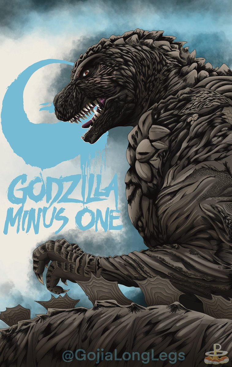 Vander_1911's tweet image. This is an older Godzilla drawing of mine, from an old insta account.

#godzilla #godzillaminusone #godzillaminuszero #godzillaart #artwork