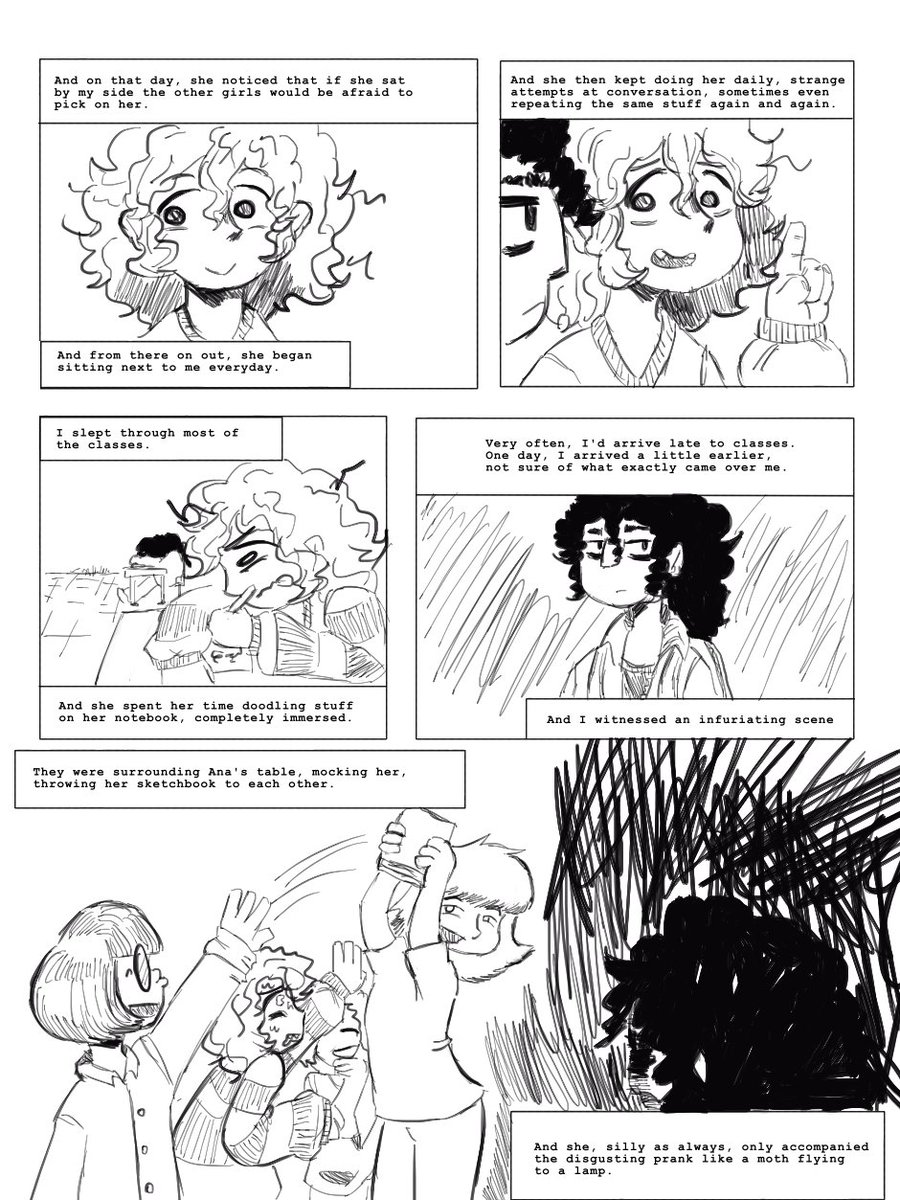 Princess_zeenie's tweet image. I saw an angel - Pages (5-8)

#oc #comic
