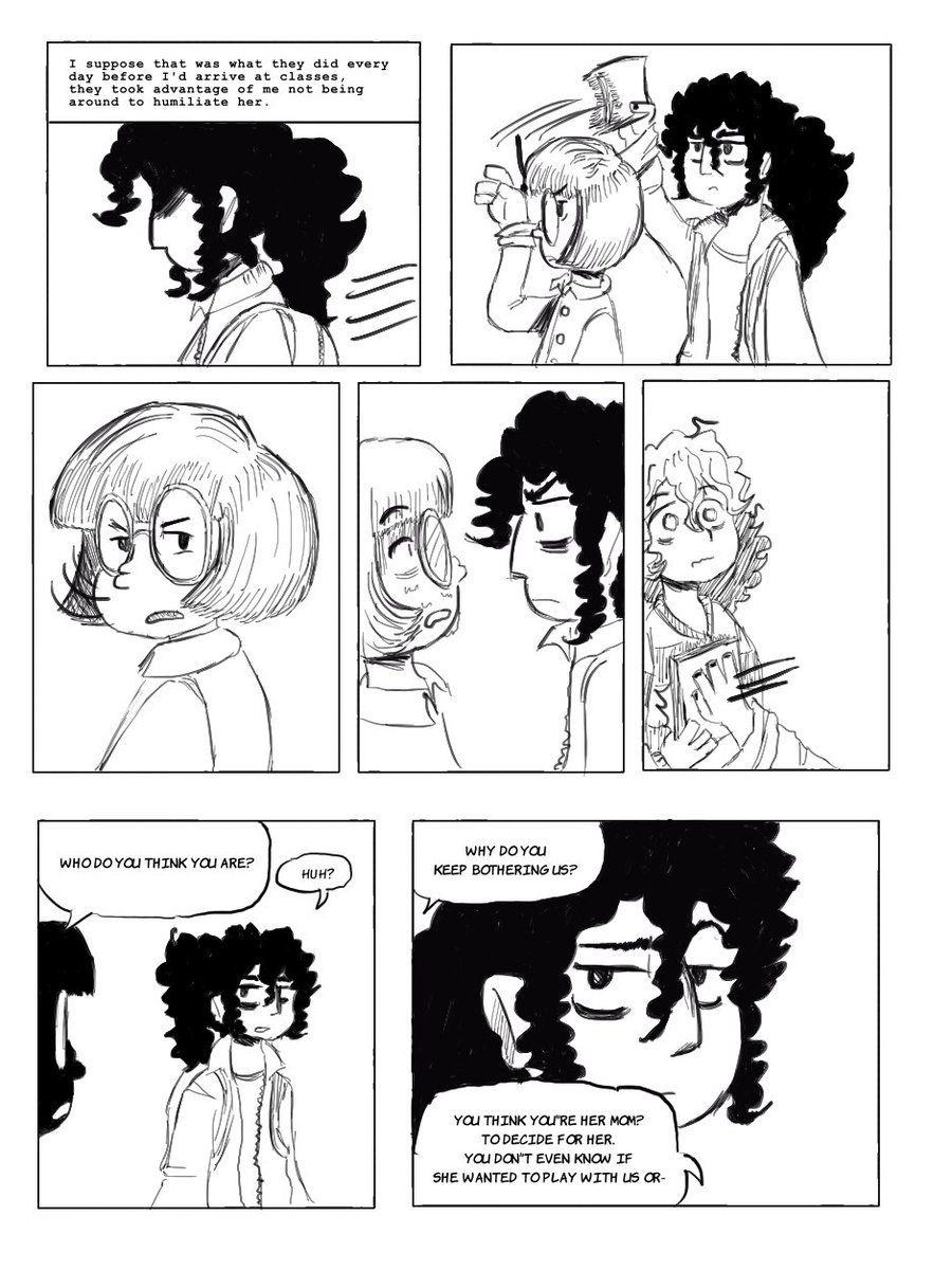 Princess_zeenie's tweet image. I saw an angel - Pages (5-8)

#oc #comic