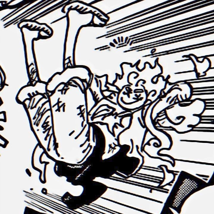 pixelsushis's tweet photo. I love it when gear 5 luffy does this https://t.co/P6hlOood0D