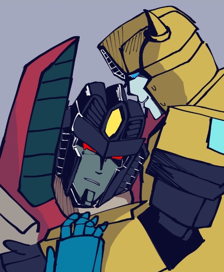 jill_kyrr's tweet image. MY DAD JUST FOUND OUT ABOUT THE 10 HUGE PACKS OF CHEESE THAT I SECRETLY BOUGHT AND GOT MAD BECAUSE I ATE 3 PACKS WHILE DRAWING THIS #transformers #starscream #bumblebee #starbee
