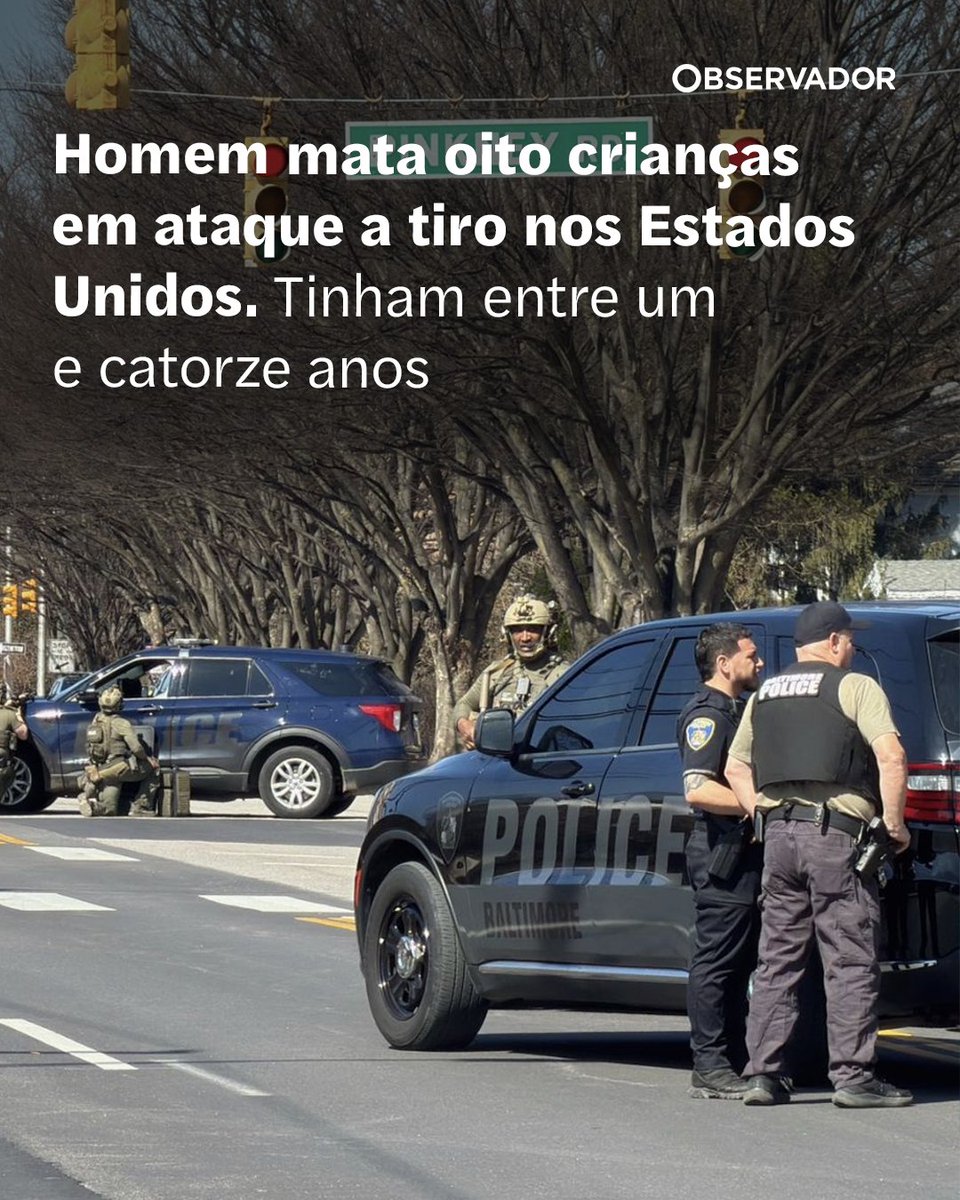 observadorpt's tweet image. Homem matou crianças e fugiu num carro roubado. Foi morto durante perseguição policial.

Saiba mais no link nos comentários.

(📸 Getty Images)

#EUA #crime #violência