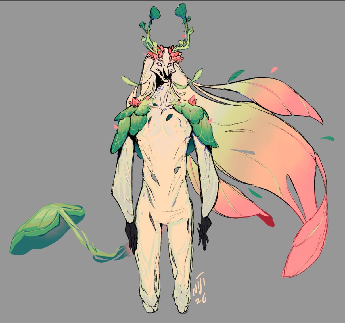 NIJI_ewe's tweet image. Loto [wip] #originalcharacter #characterdesign #conceptart