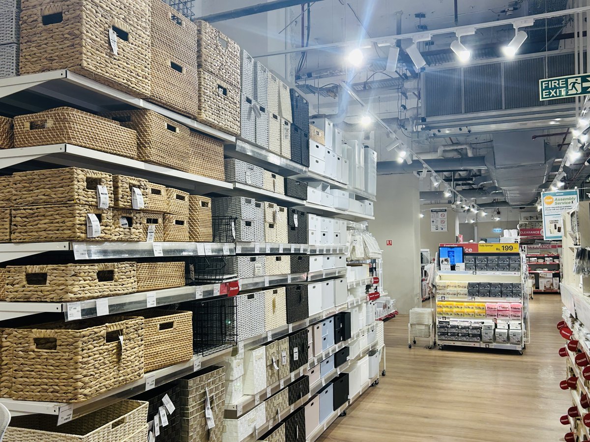 takiyori0608's tweet image. ムンバイには日本が誇るホームストア「ニトリ」があります🇯🇵！インド初にして唯一の店舗👀🇮🇳
日用品・食器・収納グッズが充実。インド在住日本人にとっては神スポットですね…😭🧡
私は食器・調理器具買いました。無印良品(MUJI)とともに、デリー・グルガオンにもぜひ出店してほしい…🥺！
#Mumbai