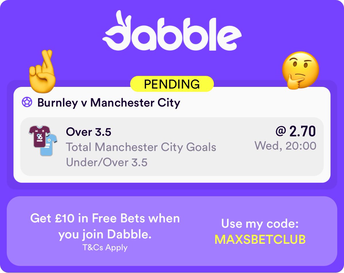 Max’s Football Tips⚽️ tweet media