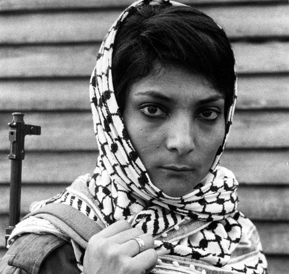 piebyfour's tweet photo. "Who planted terrorism in our area? Some came and took our land, forced us to leave, forced us to live in camps. I think this is terrorism. Using means to resist this terrorism and stop its effects - this is called struggle."

- Leila Khaled https://t.co/vlvYbHxaQX