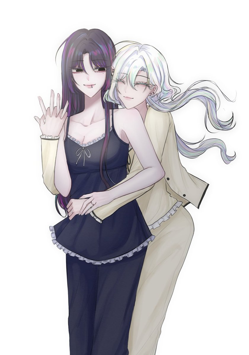 cjp_1812's tweet image. 이런 잠옷 넘나 귀여움
#gl #oc 윤린