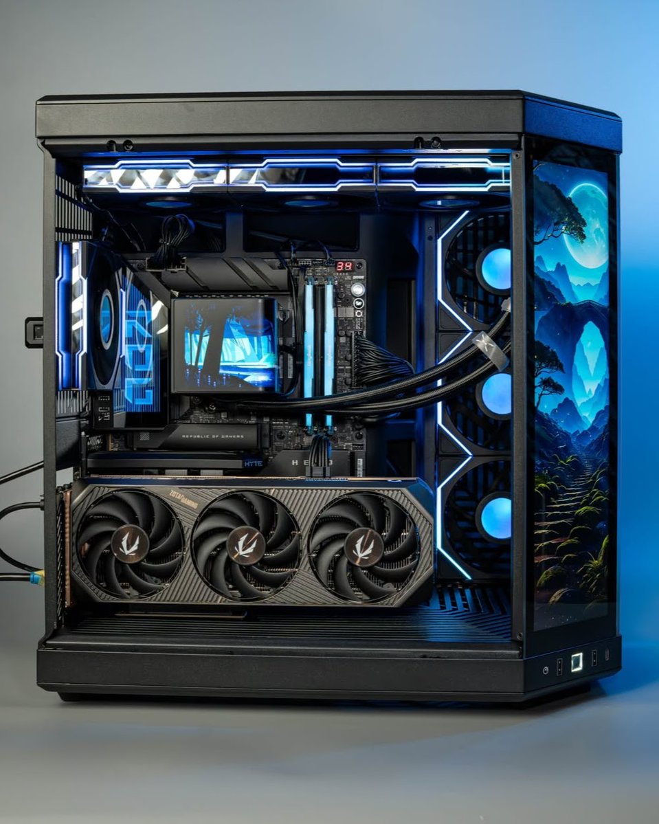 ZOTAC_USA's tweet image. Talk about a view. 🏞️💙

📷 IG: mushimushe

#ZOTACGAMING #ZOTAC #NVIDIAGeForce #PcBuild #PcSetup