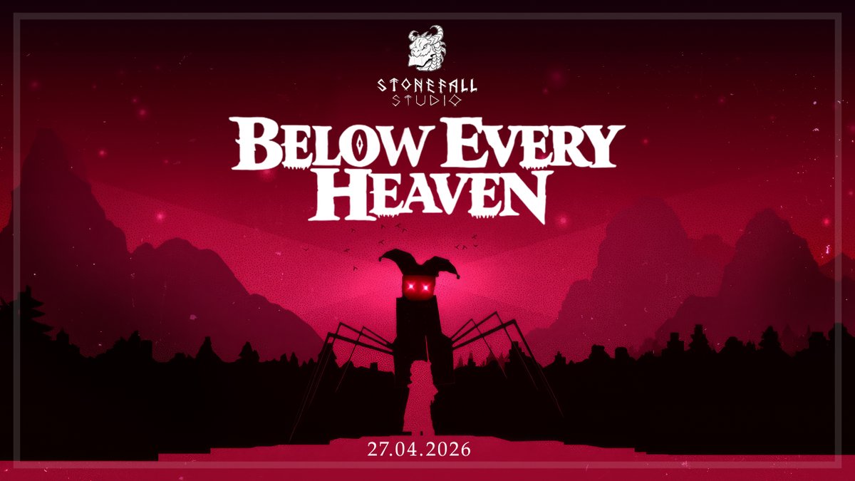 StudioStonefall's tweet image. Stonefall Studio is open. We make mods. We make worlds. We make things that stay with you.
First project — Below Every Heaven. A Hytale horror mod. April 27.  

Join Our Community: discord.gg/ekYdCFmRuW

@Hytale @HytaleModding #Hytale #HytaleModding