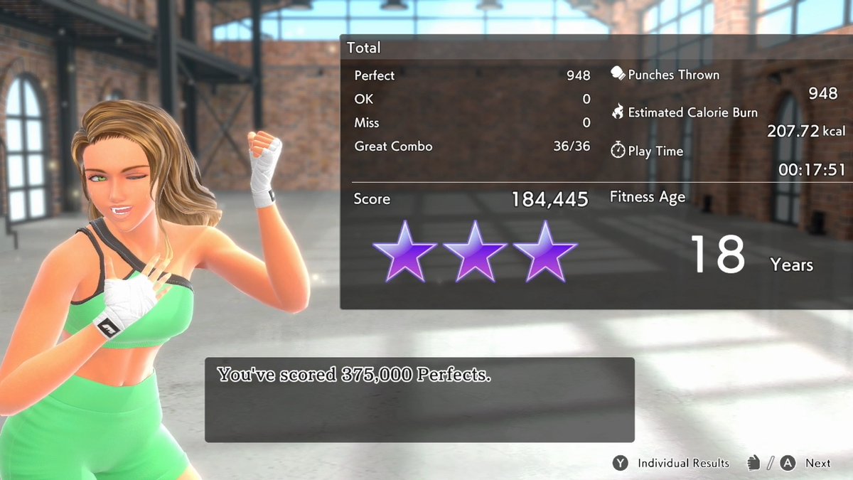 ShiryuGL's tweet image. 359 days in the suck, 375.000 perfect actions.

#Nintendo #Switch #FitnessBoxing3