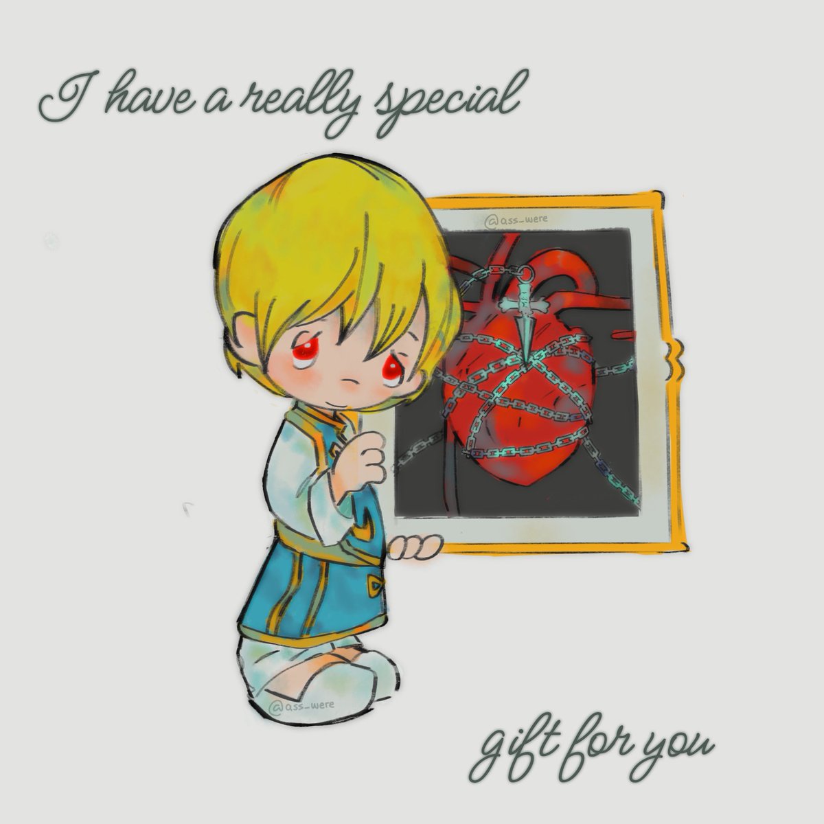 ass_were's tweet photo. #HxH #Kurapika https://t.co/84cg180hCh