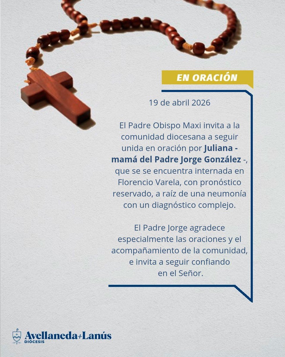 Diócesis de Avellaneda Lanús tweet media