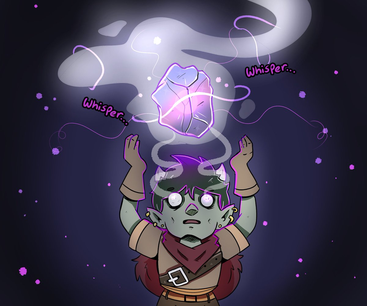 comix_in's tweet photo. Evil crystal 🔮 

Wanted to create something with dark fantasy theme. 

#ClipStudioPaint #illustration #digitalart #darkfantasy #art https://t.co/tkttp2NkOB