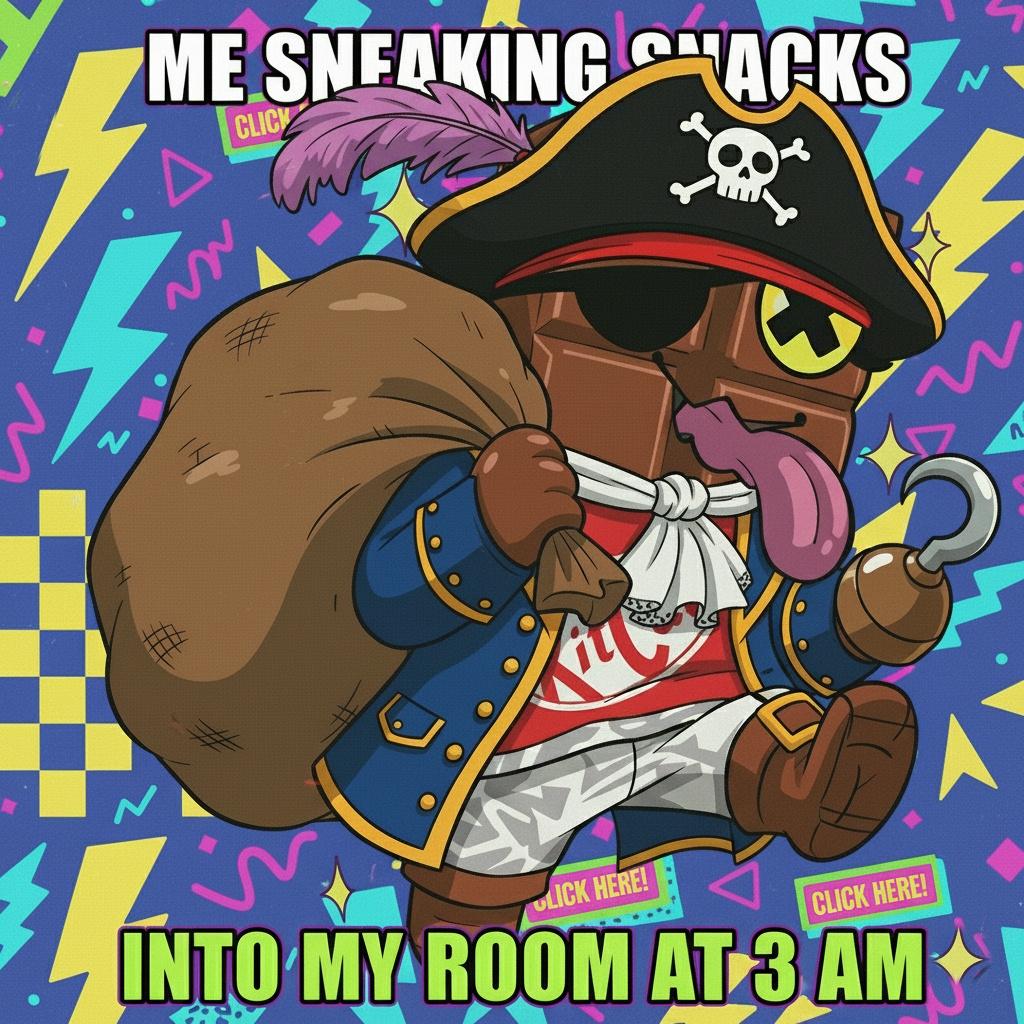 sne_ila's tweet photo. @kitcatNFT You know the infamous stylings of the pirate kitkat!
0x7e511f54154dE2292cf93D08502F6FFa737BF230
@neverpullout123 @ebubsodin @EriksNFTArt
#kitcatnft @kitcat #kitcat
💰 🍫😼 https://t.co/ap0IGrRkvh