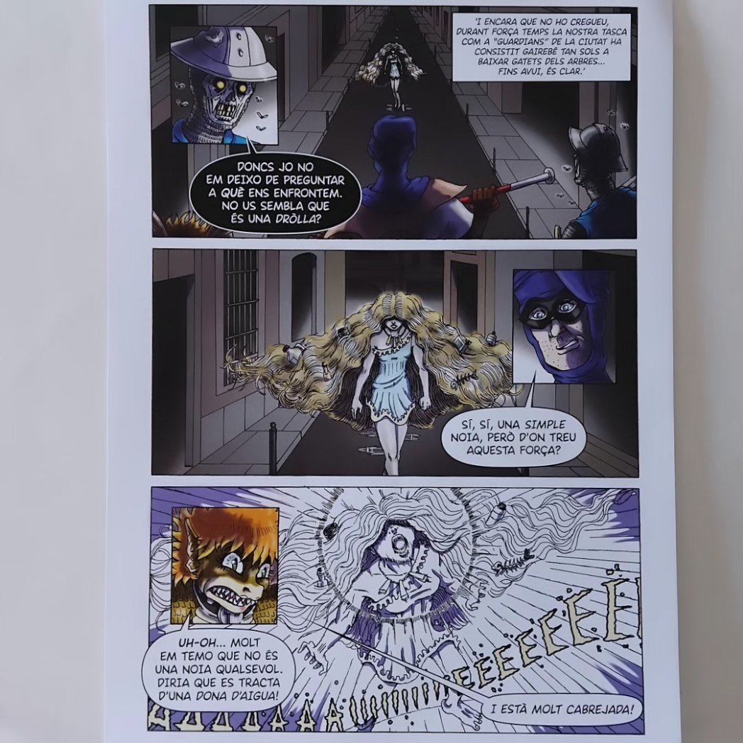 RicardPuj's tweet photo. El Tarlà gironí, i altres figures del folklore de Girona, anaven a ser protagonistes d'un projecte de còmic meu de fa un temps.
#Girona #dibuix #folklore #comic #comicbook #illustration #drawing https://t.co/jbiqQQcUMv