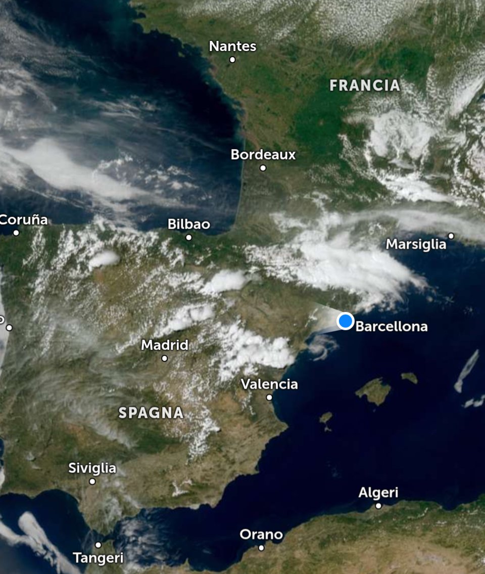 VictorFerriz's tweet photo. ⛈️🤩Déu n'hi do als sistemes convectius que s'han format avui a la Península. ⛰️El Sistema Ibèric i Pirineus inaugurant la temporada de tempestes. https://t.co/2QBp4GSmOY