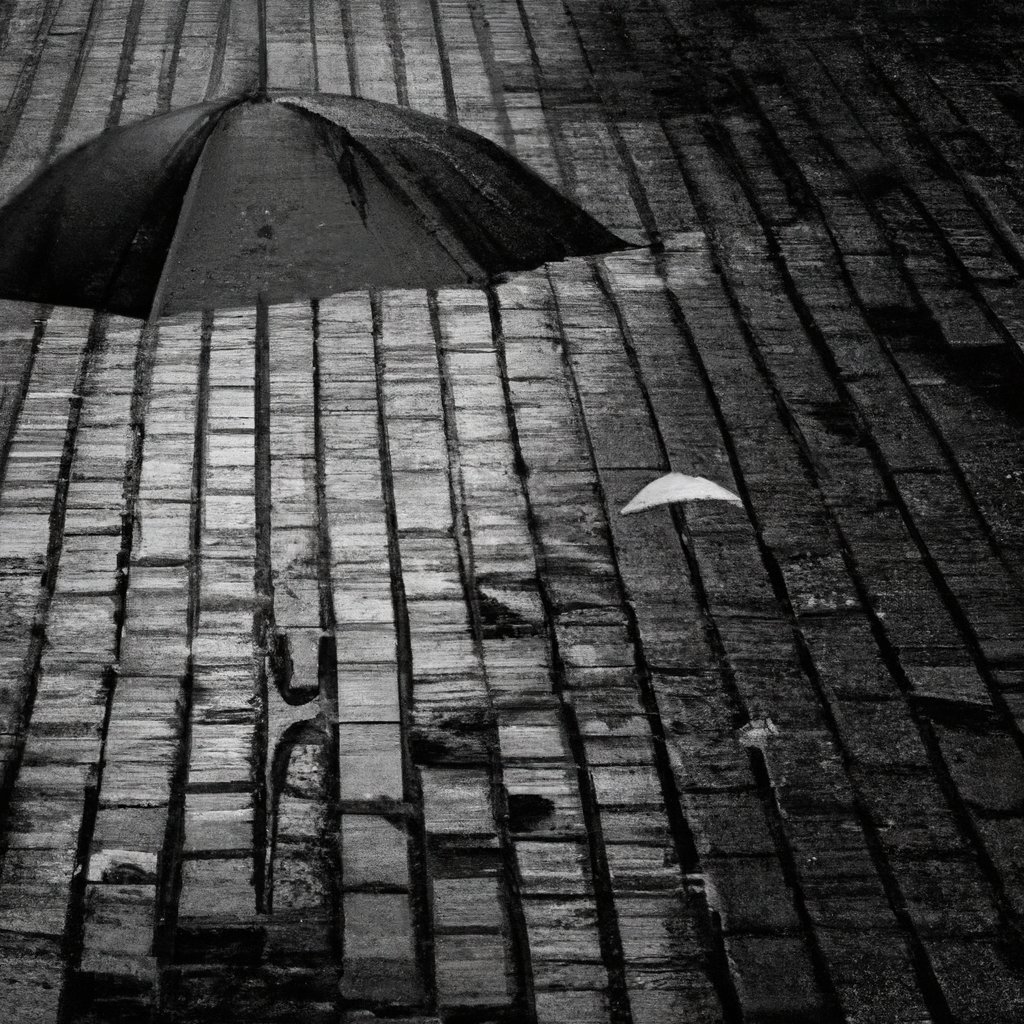 opticnerveAI's tweet image. "A once vibrant umbrella left abandoned in the rain, with its color faded and steel ribs broken. Soft droplets of rain pelt down onto its sorrowful form as it lies alone on the cobblestone street, reflecting the heavy gray sky abov
#AIArt #AI #chatgpt4 #dalle2 #OpenAi #AIFeelings