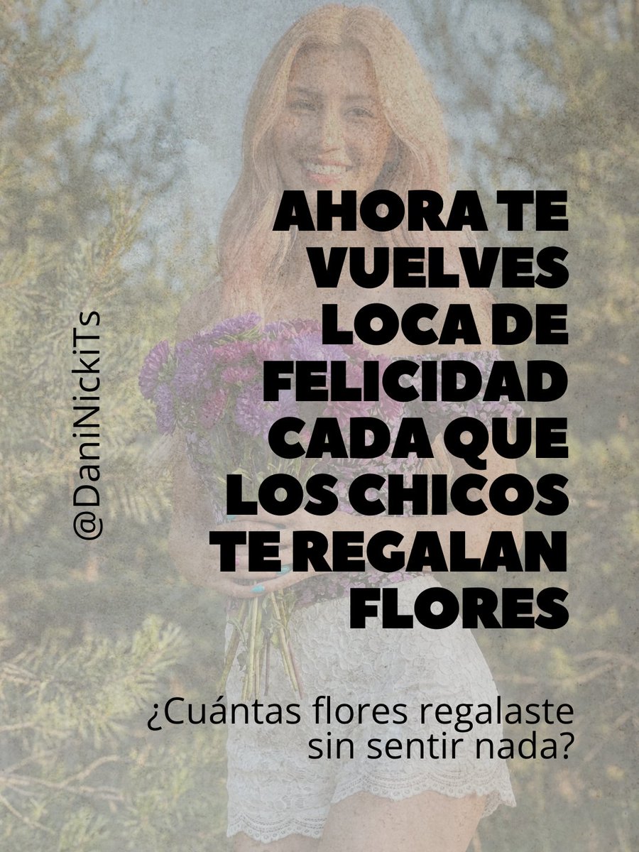 ¿Cuántas flores regalaste sin sentir nada?🏳️‍⚧️💐