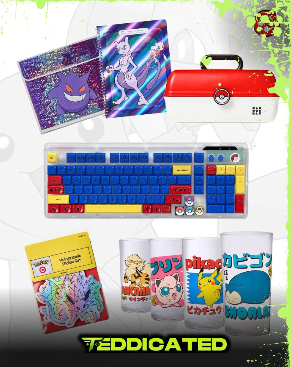 Teddicated's tweet photo. Pokémon just turned Target into a nostalgia trap… and people are about to go broke.
⸻
#pokemon #pokemondrop #targetfinds #targetstyle #pokemonfans #animeculture #geekculture #nostalgia #kanto #charizard #pikachu #bulbasaur #pokemoncommunity https://t.co/M15ryUga9x