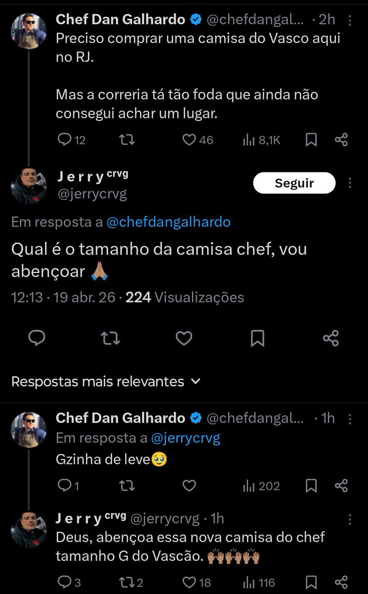 Chef Dan Galhardo tweet media