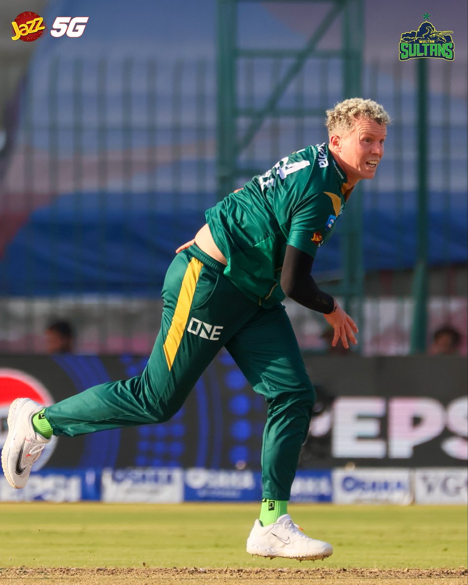 MultanSultans's tweet image. Chacha @petersiddle403 leading from the front 🙌 Our Jazz 5G Speedster of the day  

#totalcricket #makeithappen #MSvsKK