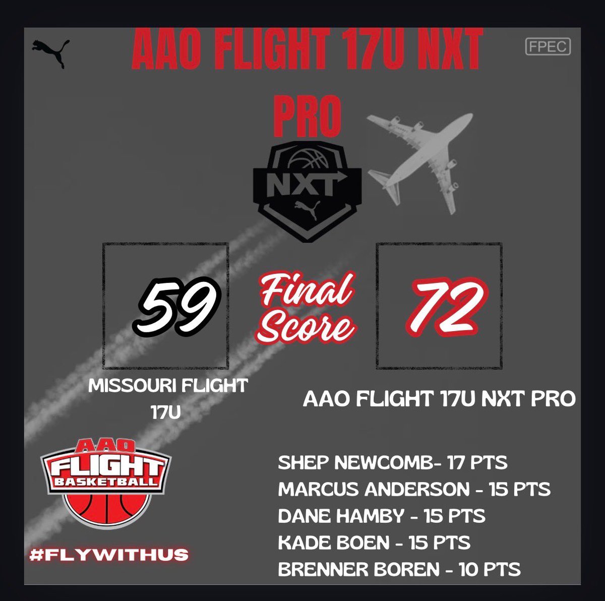 AAO Flight - NXT tweet media