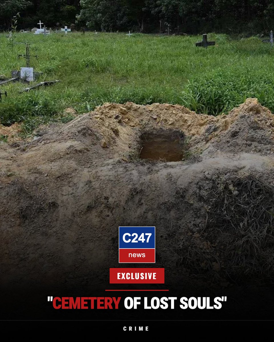 C247news's tweet image. 🚨 BREAKING: Cemetery Shock Discovery!

50 babies &amp;amp; 6 adults found dumped in Cumuto Cemetery, Trinidad &amp;amp; Tobago. Police suspect unlawful disposal of unclaimed corpses.

What monstrous act is this? 👇

#Trinidad #Crime #Investigation #Justice