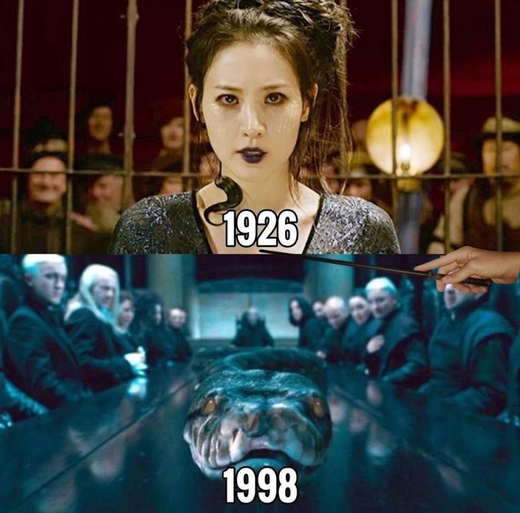 A coitada da Nagini..