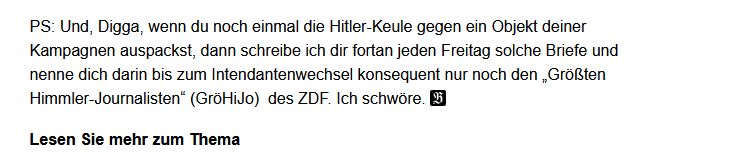 PapaTMike's tweet photo. @berlinerzeitung Diggi, habt ihr da @snicklink angeheuert? 
Willy, was geeeeeht?

Böhmermann ist einfach ein [hier beliebige Beleidigung einfügen, jede passt]. Der Typ gehört in eine Erziehungsanstalt und nicht in´s Fernsehen.

#DefundOERR
#Abschalten
#genuGEZahlt
#Staatsfunk https://t.co/qGbNhGXOpL