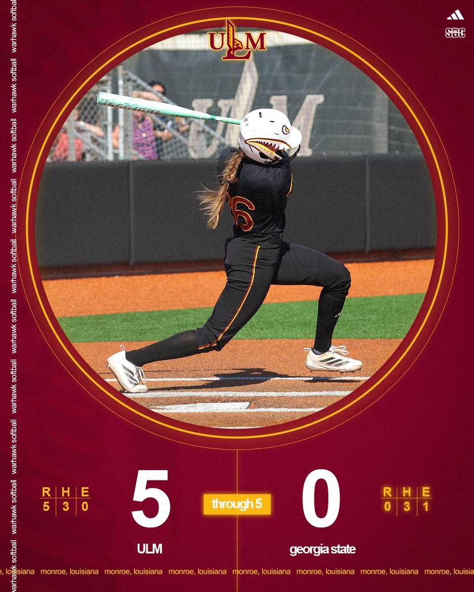 ULM Softball tweet media