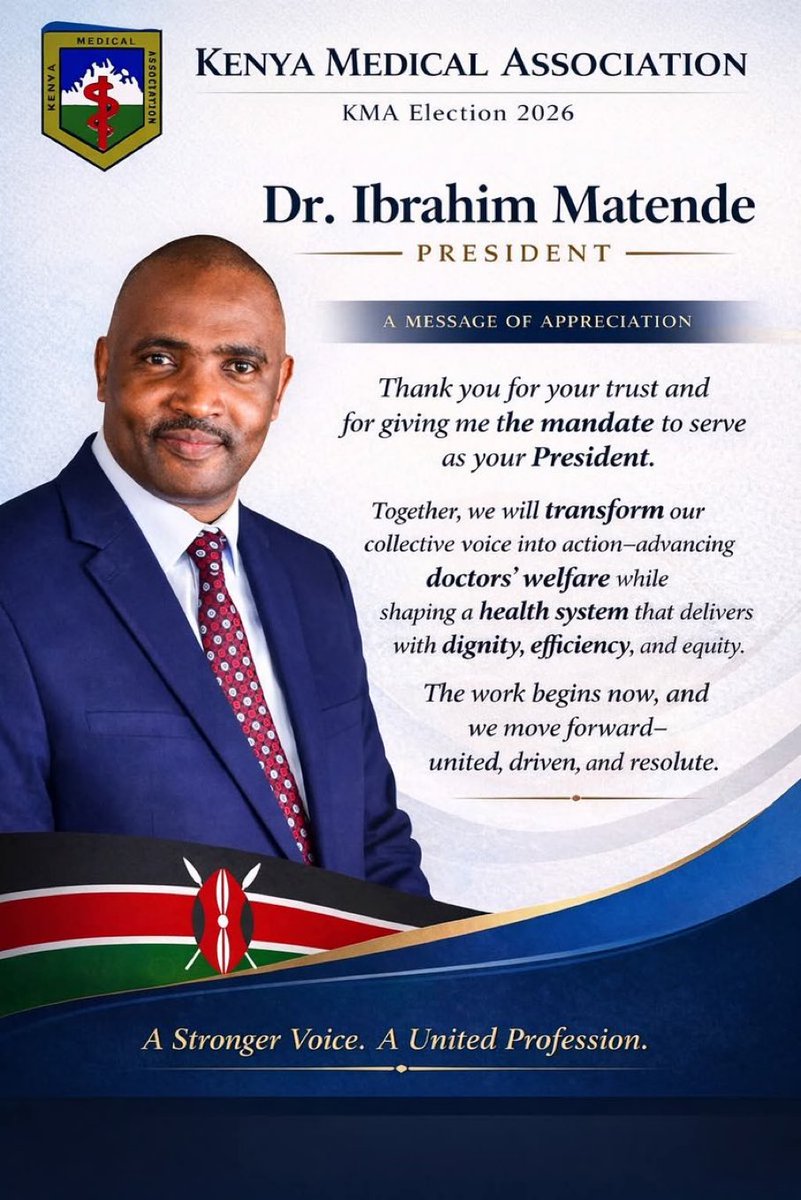 Hon. Aden Duale, EGH tweet media