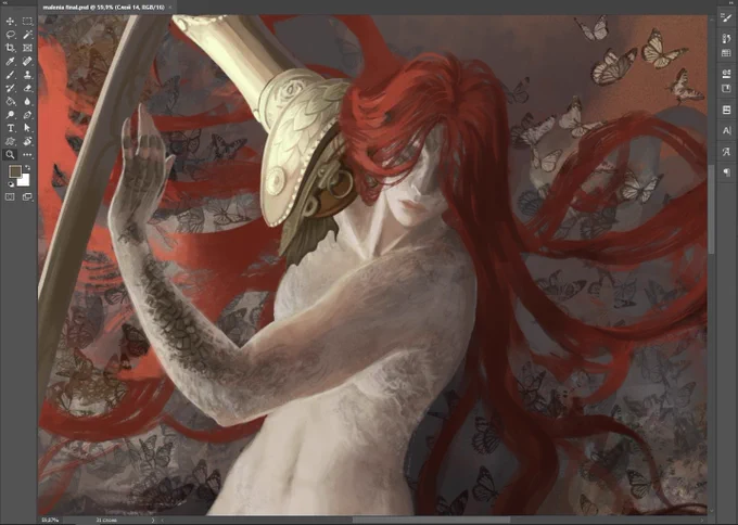 #Malenia #elden_eing #wip