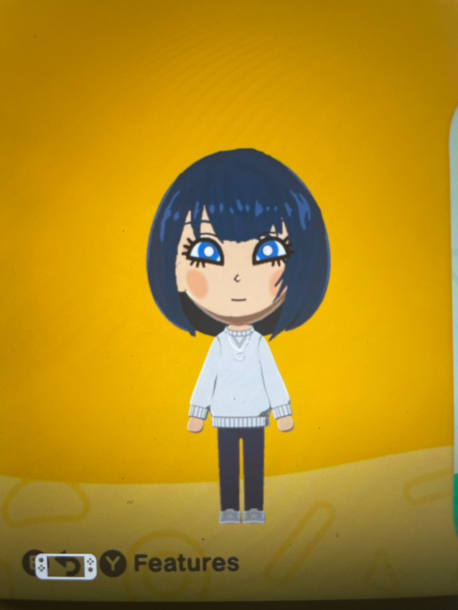 dearmafuyuz's tweet image. on a mii spree #today