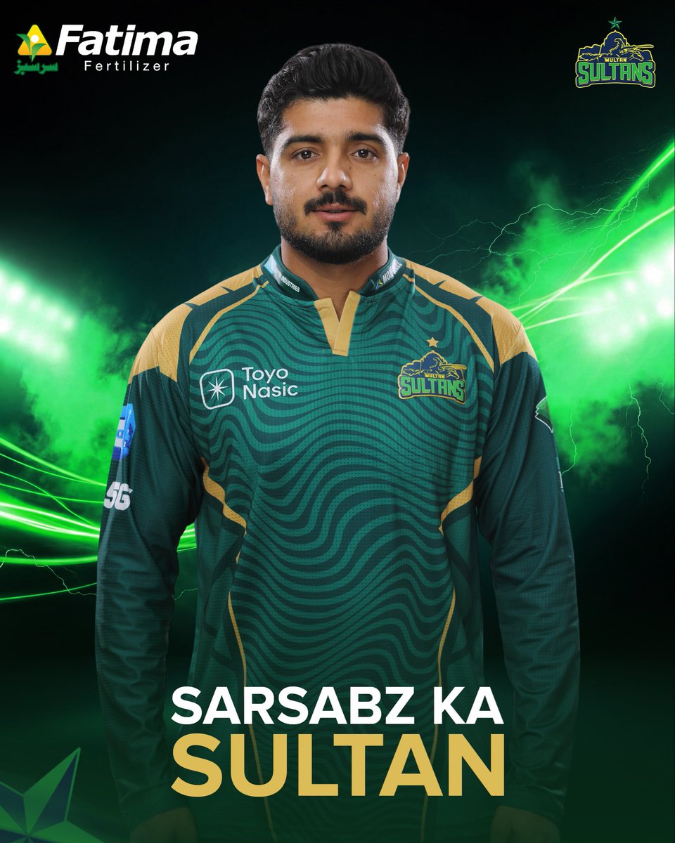 MultanSultans's tweet image. Sarsabz ka Sultan 👑 | Awais Zafar for his amazing batting from the top 💯

#totalcricket #makeithappen #MSvsKK