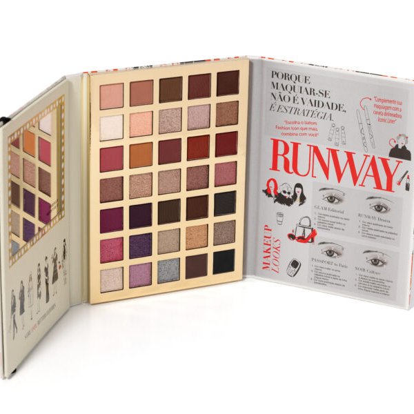 A PALETA DE SOMBRAS DA EUDORA DE O DIABO VESTE PRADA TÁ UM LUXO TOTAL