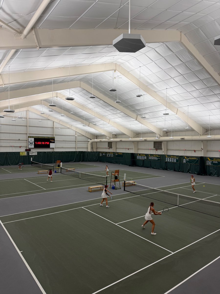 CAASports's tweet photo. The CAA women's tennis championship match between @ElonWTennis and @WMTribeWTennis  will now be played at 2:45 pm in McCormack-Nagelsen Tennis Center. https://t.co/jeLpNjfqVt
