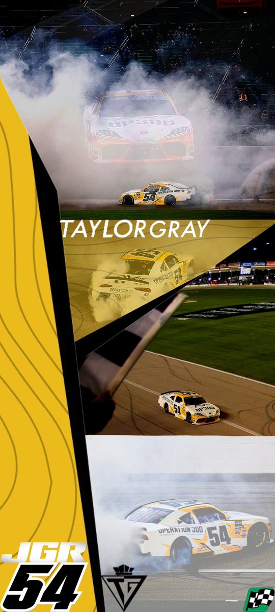 CalCovs8's tweet image. Timed it right, back to back 54 wins!!
@Taylor_Gray @TyGibbs @JoeGibbsRacing 

#TaylorGray #NASCAR #JGR #Tygibbs #BacktoBack #Wallpaper4K #Winner #OReilly #Yellow