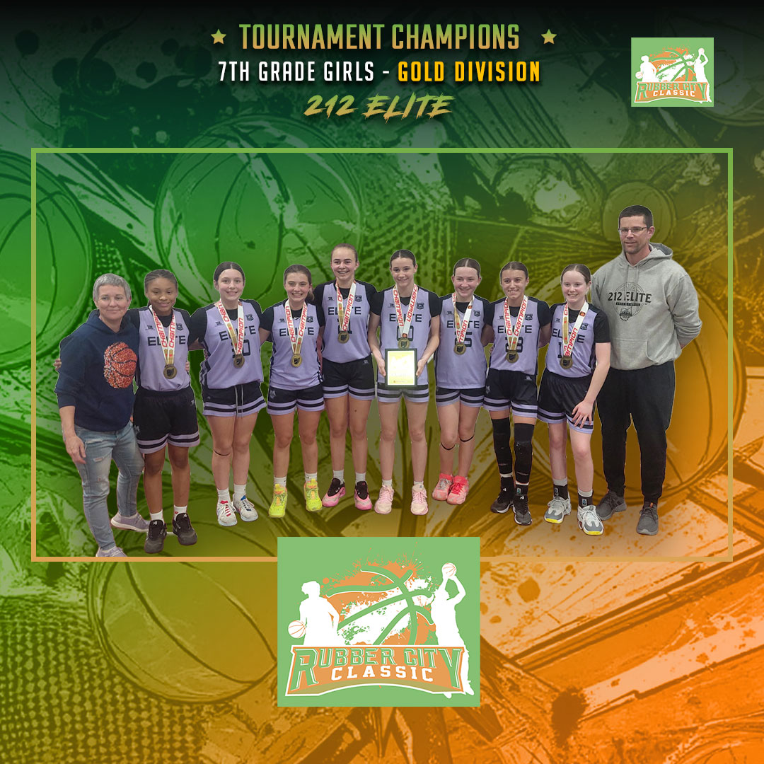 Ohio_Basketball's tweet photo. Rubber City Classic, 7th-grade girls gold division champs, 212 Elite! @212EliteBBall https://t.co/ShuklgM6ZH