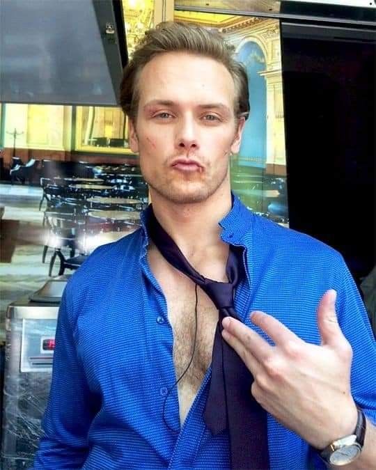 point_blank1959's tweet photo. I'm sexy and I know it.  #SamHeughan #SDCC2025 #supanovaperth2025 #thesassenachwildscottishgin2024 #thespywhodumpedmebts https://t.co/luS3Bz7gl1