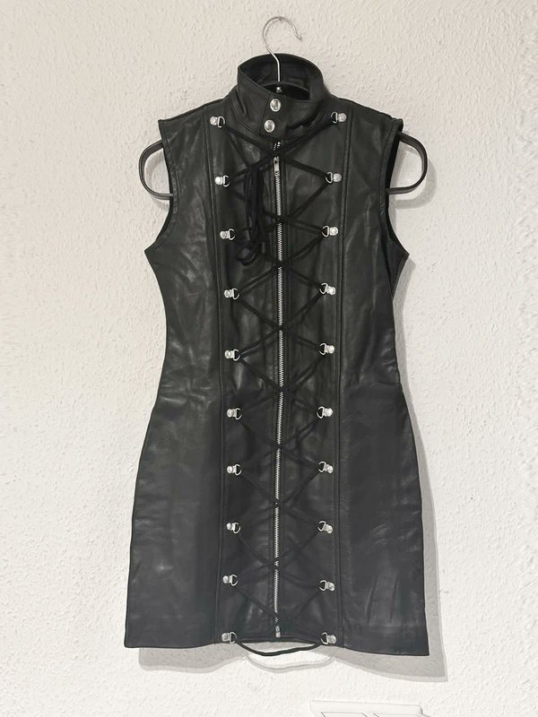 Interesting dress! If someone wore this, it might be safe to assume they are into #Sleepsackbondage