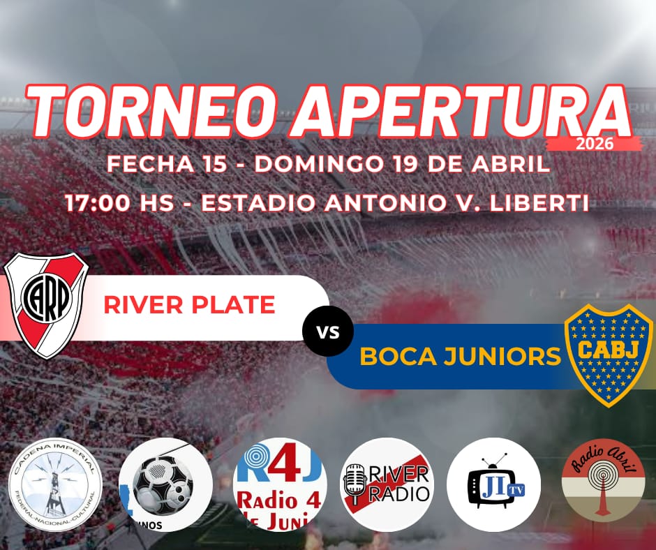 Riverradior4j's tweet photo. @RiverPlate 🆚 @BocaJrsOficial | Todo tipo de competencia oficial. | ✍🏻 @MAReverdito
https://t.co/UkSYzNPhU3 https://t.co/JM4wYobXxQ